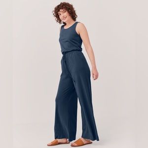 Pact Women’s French Navy Portside Jumpsuit